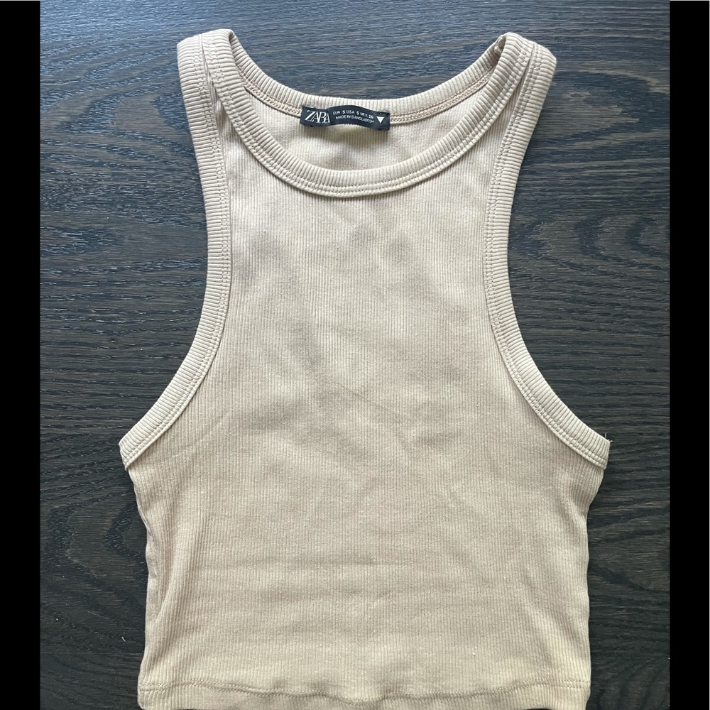 zara tank top